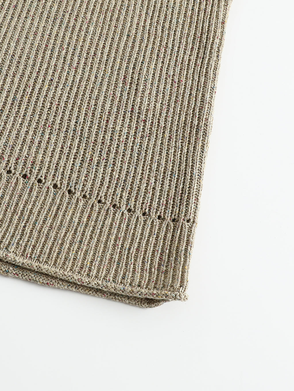 Sleeveless Knit Arc Top