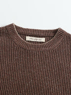 Contrast Crewneck