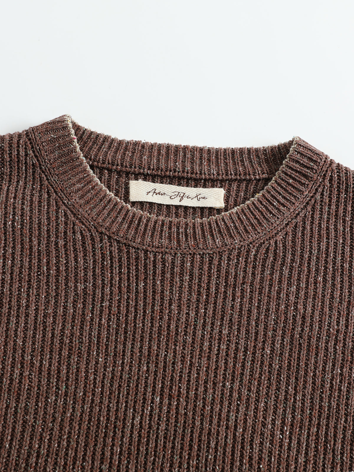 Contrast Crewneck