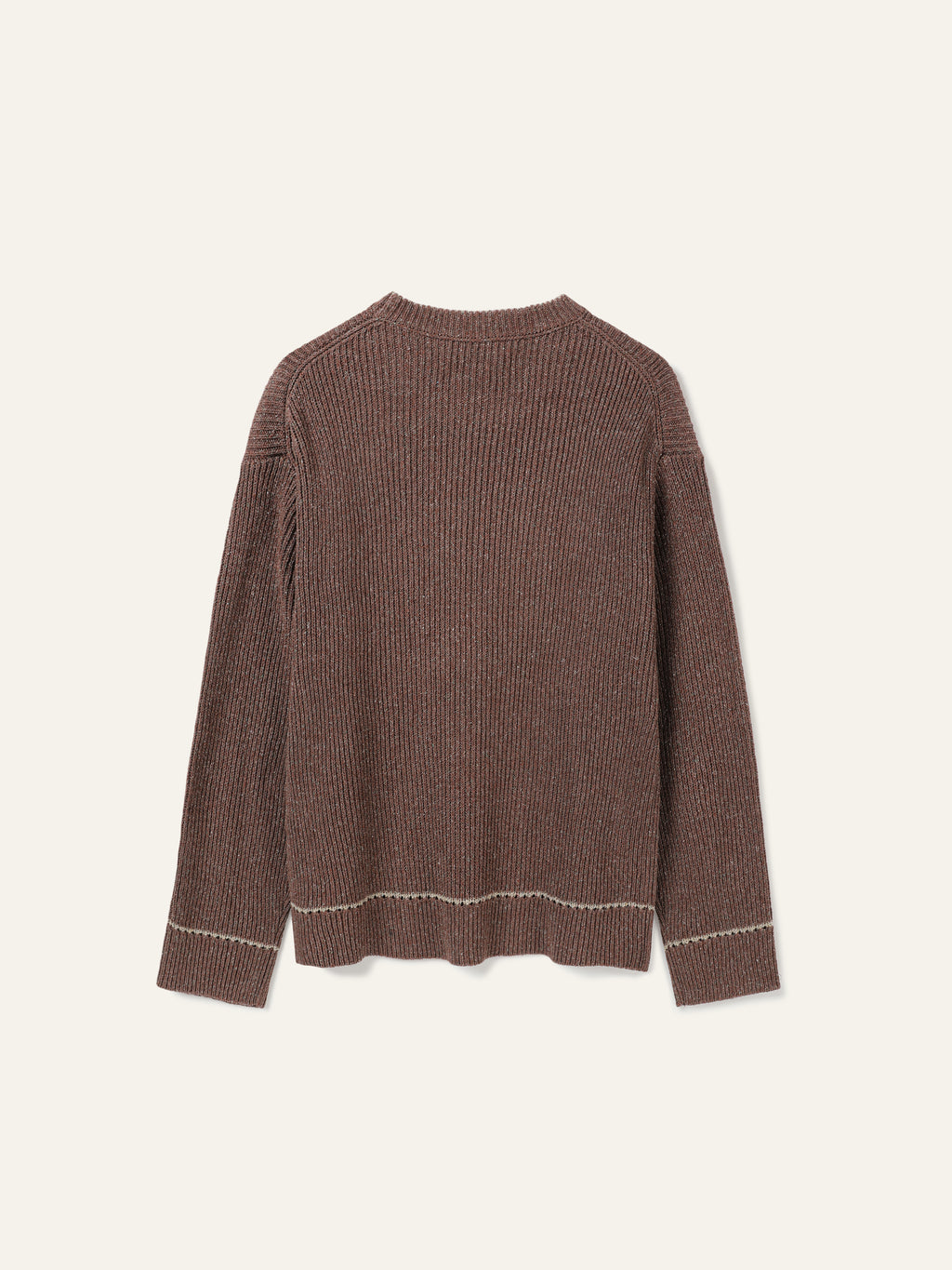 Contrast Crewneck